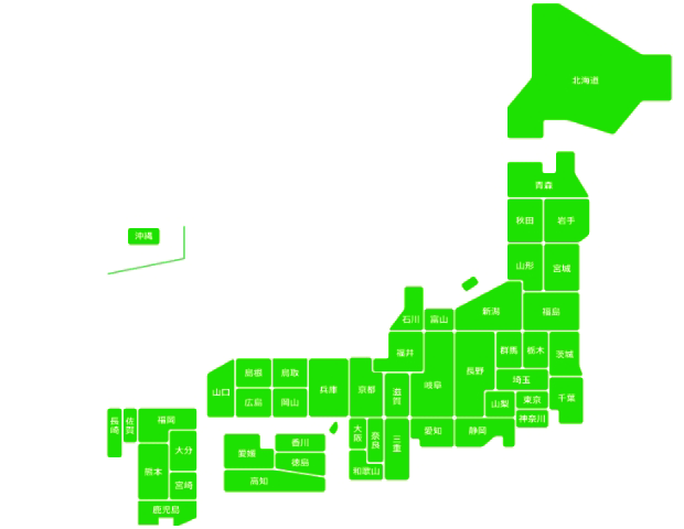 日本地図