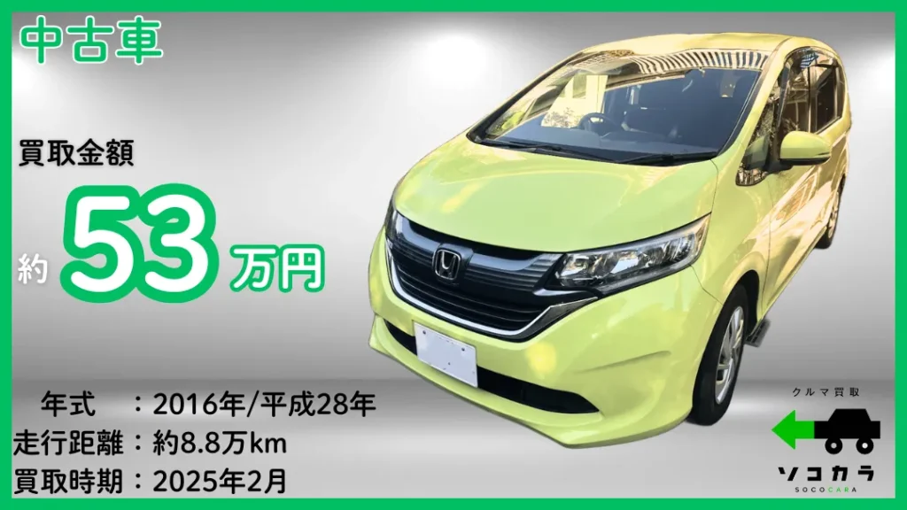 43 | 車買取のソコカラ 買取金額:およそ53万円