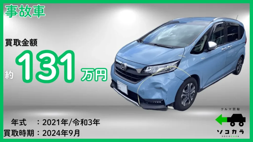 45 | 車買取のソコカラ 買取金額:およそ131万円