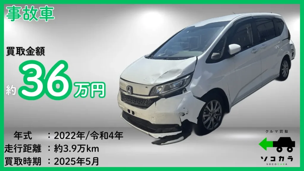 54 | 車買取のソコカラ 買取金額:およそ36万円