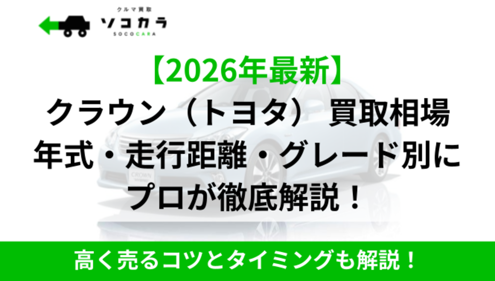 クラウン買取相場
