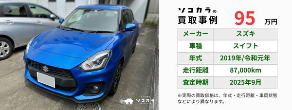 スイフト　買取事例