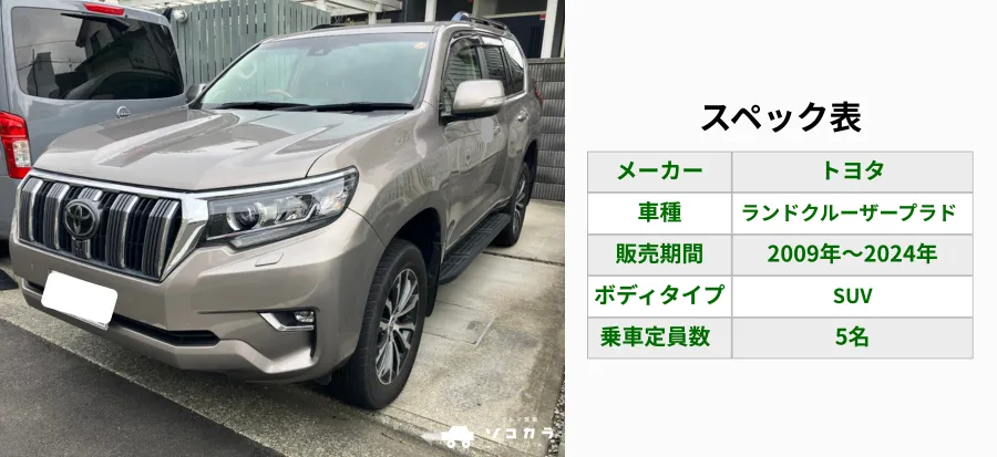 ランドクルーザープラドスペック