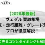 ヴェゼル 買取相場