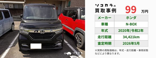 N-BOX　買取事例