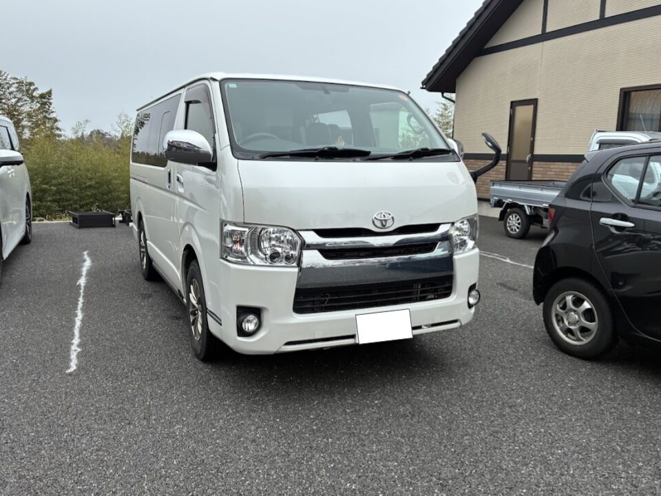 ハイエースバン2015年買取事例1 | 車買取のソコカラ ハイエースバン2015年買取事例1