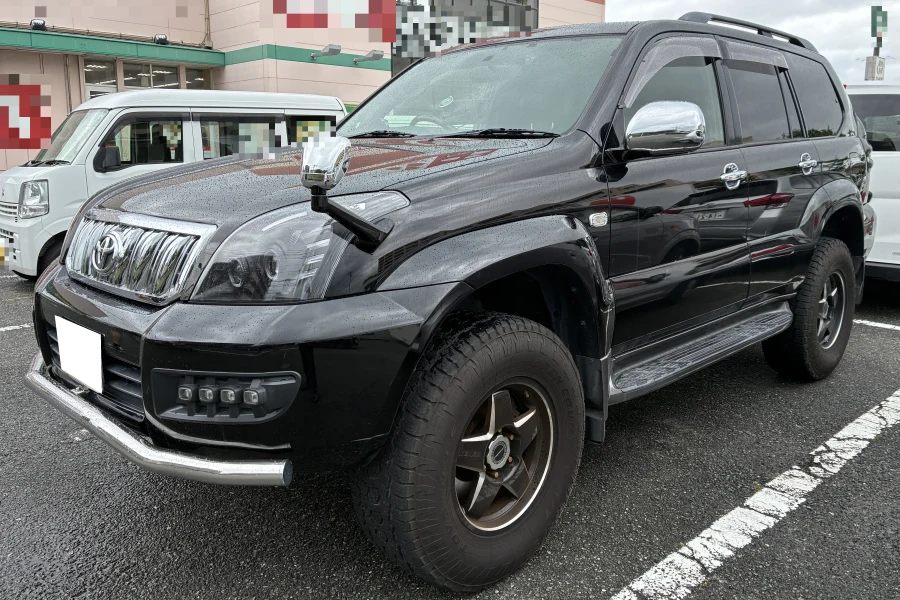 プラド買取事例_⑤2004年式120系_145万円 | 車買取のソコカラ ランドクルーザープラド 2004年式・120系(145万円)の買取事例